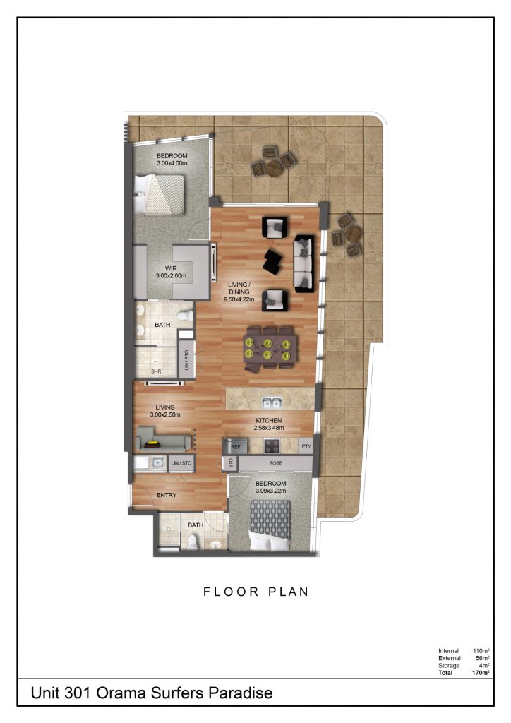 Executive 2 Bedroom Apartment | Gold Coast - Gold Coast Real Estate Agents