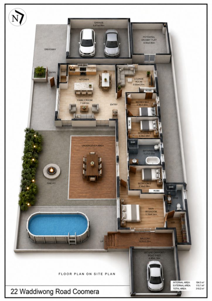 4-Bedroom Home With Water Views For Sale - Gold Coast Real Estate Agents
